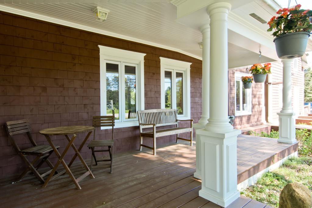 Auberge La Raveaudiere North Hatley Exteriér fotografie